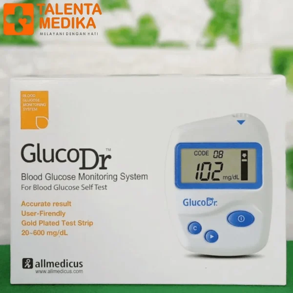 Gluco Dr Biosensor Blood Glucose - Alat Cek Gula Darah / Glukosa