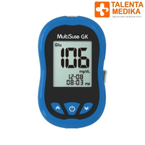 MultiSure GK Blood Glucose and Keton Meter - Alat Cek Gula Darah  Glukosa dan Keton dalam darah - Image 2