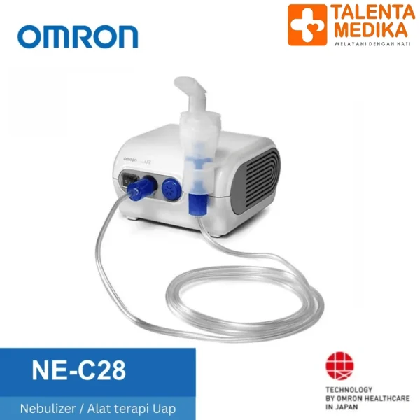 Omron Compressor Nebulizer NE-C28 Alat Terapi Pernapasan