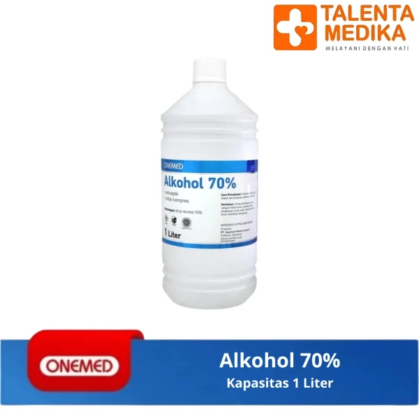 OneMed Alkohol 70% Kemasan 1 Liter