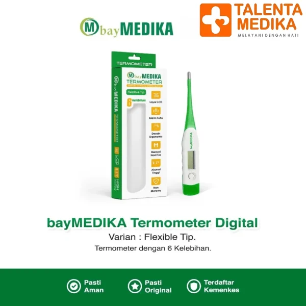 bayMEDIKA Termometer Flexible - Thermometer Digital - Image 4