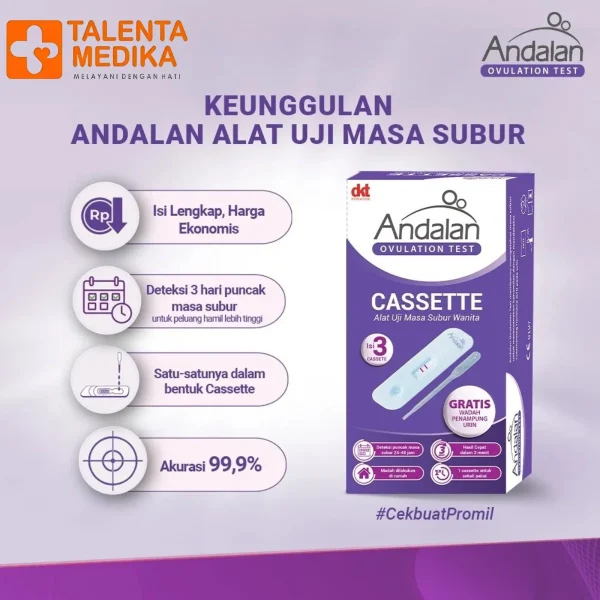 Andalan Ovulation Test Complete Pack